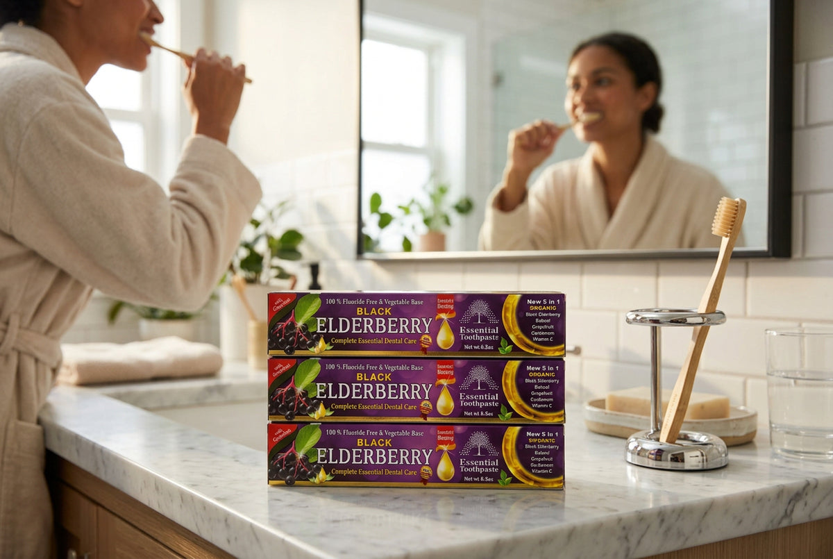 Fluoride Free Elderberry Toothpaste