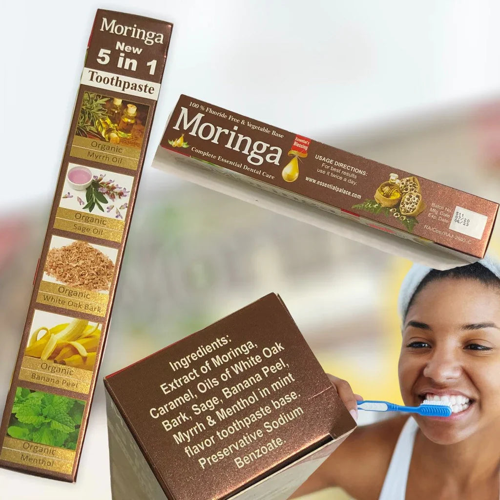 Fluoride Free Moringa Toothpaste