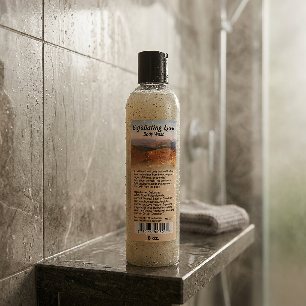 Exfoliating Lava Body Wash