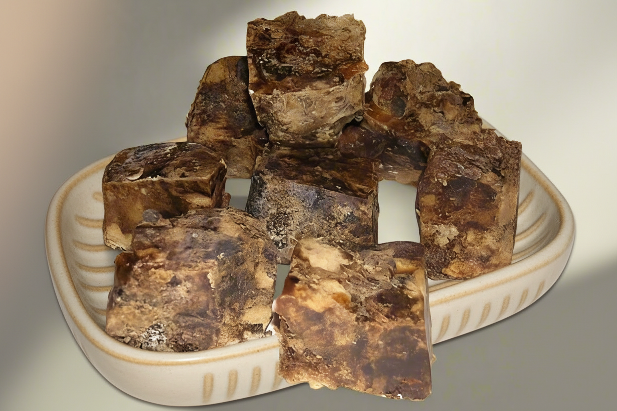 Raw Black Soap 5oz